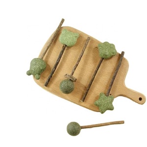 Bolas de hierba gatera Natural, piruleta, juguete de comida para gato, hecho a mano, gran oferta - Product Image 2