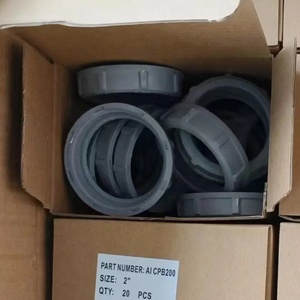 2 inch không kim loại cứng nhắc nhựa cách điện ỐNg Lót <span class=keywords><strong>PVC</strong></span> Threaded locknuts sử dụng với cứng nhắc/IMC ống dẫn nhựa phụ kiện - Product Image 5