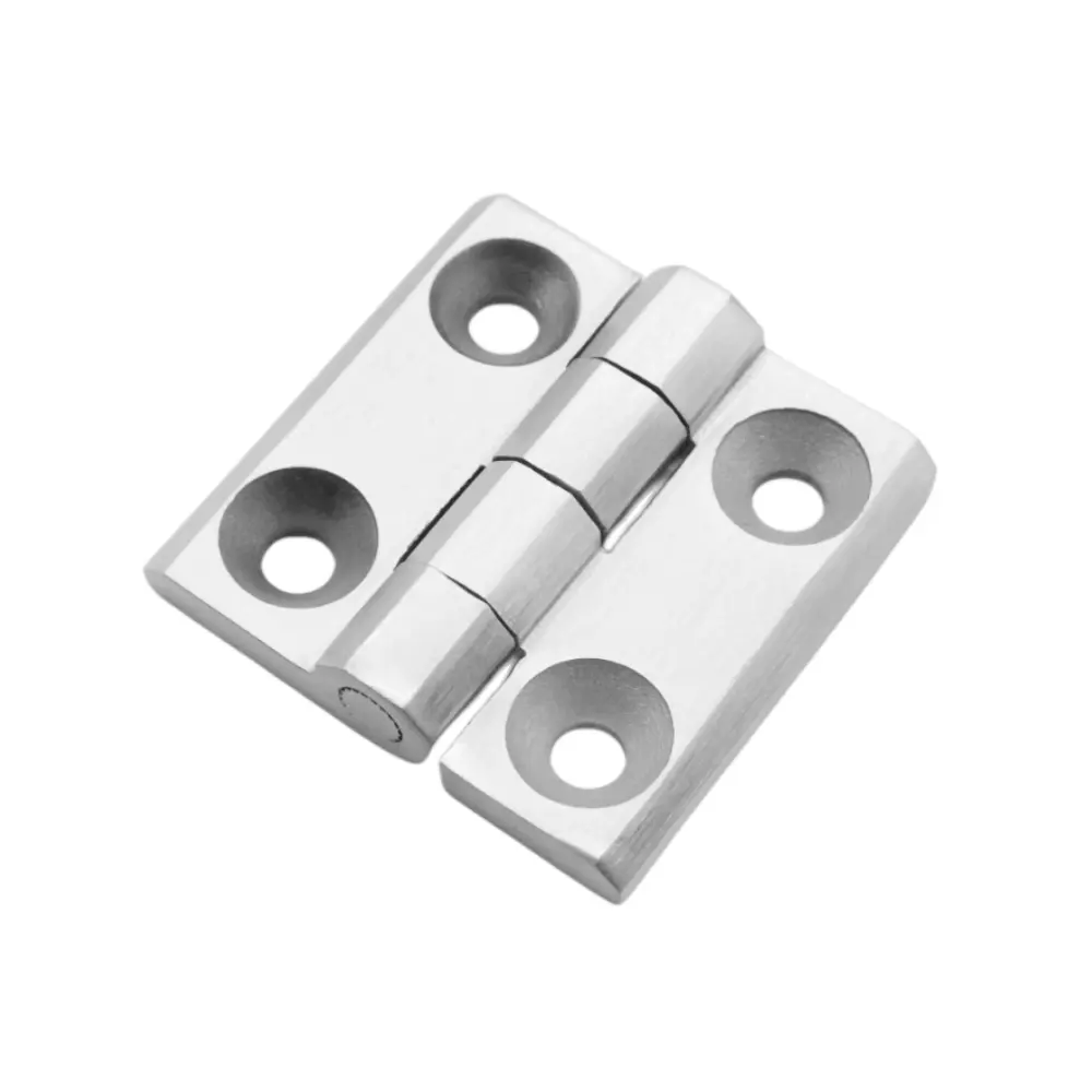 S.S 50X50mm cabinet enclosure leaf hinge with holes