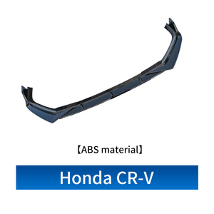 Front Bumper Lip for Honda CRV 2023+, UV-Resistant ABS Splitter with 3D Textured Trim, Bulk/OEM