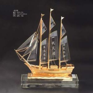 2023时尚goos定制微型金属船模型 - Product Image 1