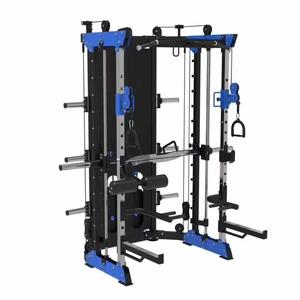 Palestra multifunzionale della macchina del smith dello scaffale dello squat della pila del peso