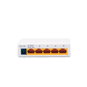 Conmutador Gigabit Ethernet de 5 puertos, entrada de alimentación PoE pasiva, compatible con Realtek RTL8367 - Product Image 1