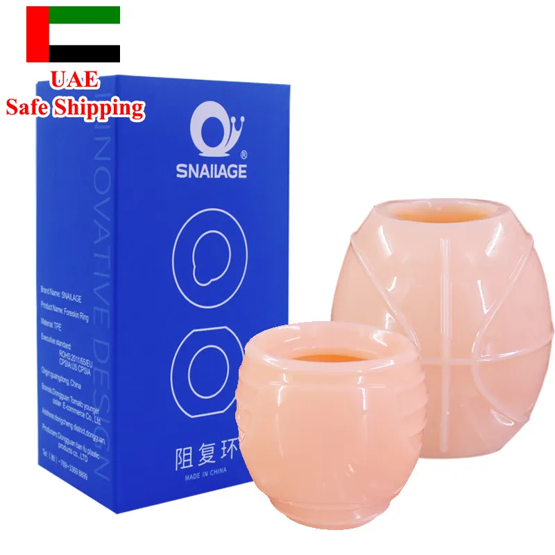 silicone Double Circumcision block Penis ring for Male Time Delay Masturbator sex Toys adult products
