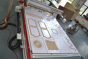 SIGN Cnc 1325 4*8ft ATC Furniture Production Nesting Machine With Automatic <strong>Loading</strong> and <strong>Unloading</strong> <strong>Platform</strong> - Product Image 2
