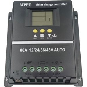 Hot Sale <span class=keywords><strong>PWM</strong></span> MPPT Solar laderegler 60A 80A 100A 12V/24V/36V/48V Off Grid Solar panel <span class=keywords><strong>Controller</strong></span> <span class=keywords><strong>USB</strong></span>-Ausgang 5V/2A