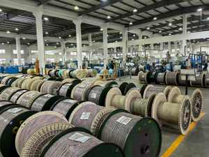 FTTH 4 lõi cáp quang thả cáp với dây thép cho mục đích truyền thông - Product Image 6