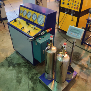 Máquina de prueba de presión de aire hidrostática de cilindro de gas, utilizada para presión a largo plazo y tubería de plástico y prueba de rotura de tubería compuesta