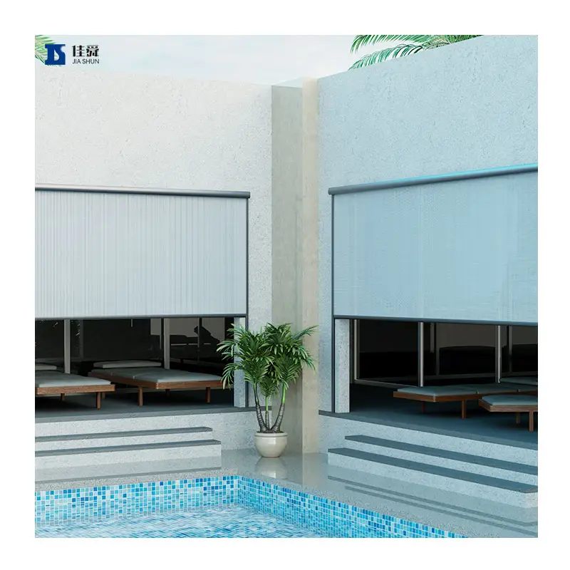 Widely used in various office public shading shutters intelligent tubular motor electric remote control rolling shutter