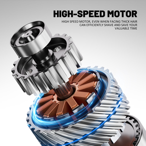 Ruibo râu tông đơ cho nam giới cơ thể tông đơ bóng Máy cạo râu có thể sạc lại Dao cạo điện cho mũi không thấm nước của nam giới ướt/khô Groomer Kit - Product Image 4