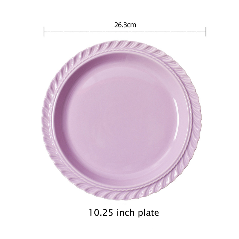 Plaque de 10,25 pouces (violet)