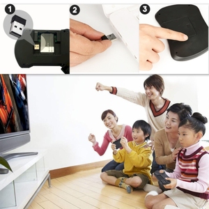 Miniteclado de color para portátil, dispositivo de Tv inteligente y decodificador, alta calidad, precio barato, Usb óptico negro, USB 2,0, Universal, 10M - Product Image 4