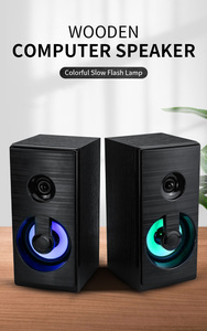 Altavoz de la computadora de escritorio con luz RGB de alta calidad de audio profesional de Venta caliente altavoz con cable para PC liptop - Product Image 6