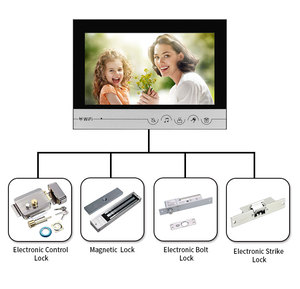 Alta calidad Smart WIFI Tuya Video Intercom Timbre Sistema Pantalla de 9 pulgadas Monitor interior con control remoto de teléfono móvil - Product Image 5