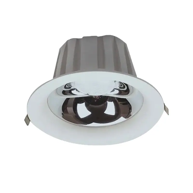 Prezzo di fabbrica estrusione di alluminio da incasso dimmerabile sensore di movimento ignifugo soffitto cob luce nera mini faretti a led