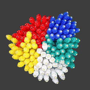 Modulo pixel LED intelligente impermeabile punto luce 12V LED pixel light - Product Image 6