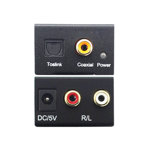 Factory Wholesale 3.5mm Audio Jack Camera Converter <strong>Analog</strong> Digital Audio Decoder Decoder for HD 1080p Video Audio Accessories - Product Image 4