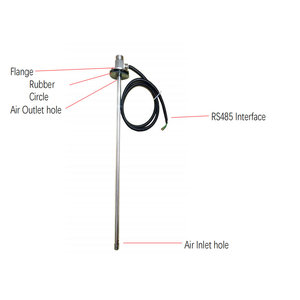 Prezzo serbatoio liquido ad ultrasuoni sensore di livello dell'acqua del carburante monitoraggio del livello del carburante MEZ761 sensore di pressione del livello del serbatoio del carburante - Product Image 6