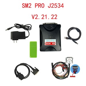 SM2 PRO J2534 Herramienta de programación de diagnóstico automotriz profesional Lector de código eléctrico para automóviles Idioma inglés