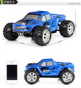 Wltoys A979 1/18รถ RC 4WD รถแข่งมอนสเตอร์รถบรรทุกควบคุมระยะไกล2.4กรัมรถไต่หิน4x4ความเร็วสูง - Product Image 5