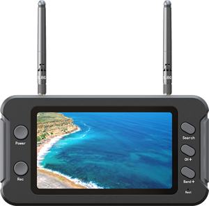 5,8 г FPV монитор с DVR 40CH 5803 Мини 4,3 дюймов ЖК-дисплей 16:9 NTSC/PAL Авто поиск видео запись RC FPV Мультикоптер - Product Image 2