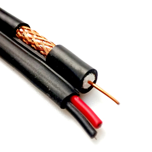 AITE RG59 siyam kabloları RG59 ile 2 güç kablosu Rg59 koaksiyel kablo ile güç 305m - Product Image 1