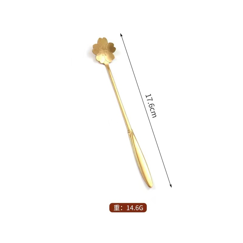 Cherry blossom spoon
