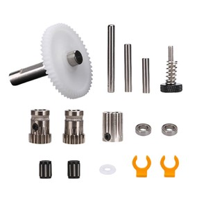 High Quality Dual Gear <strong>Extruder</strong> Kit Short-range Direct Drive Extrusion <strong>for</strong> PRUSA DIY 3D Printer Parts