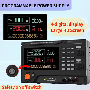 4桁高精度DCスイッチング電源60V 10A 600W調整可能デジタルプログラム可能220V入力50Hz出力 - Product Image 4