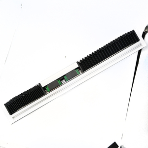 200mm 250mm300mmストロークCNCリニアモジュールレールモーションスライドワークテーブルXYZ軸ボールスクリューガイドステージ、ダストカバー付き - Product Image 2