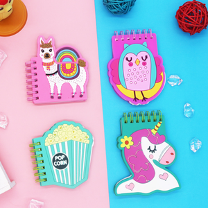 Bloc de notas de hoja suelta, cubierta suave de PVC, dibujos animados creativos kawaii, proveedores al por mayor, notas adhesivas personalizadas de fábrica - Product Image 1