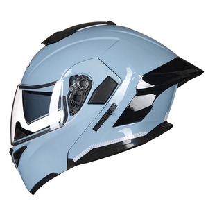ABS Off Road Motor kask dört mevsim evrensel motosiklet çift Lens kask yukarı çevirmek