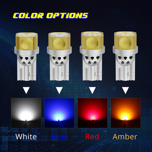 T10 car 194 LED ampul 3030 3SMD kırmızı işık araba İç işık side marker kuyruk işık - Product Image 5
