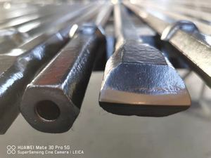 Punta di scalpello in acciaio forgiato integrale a 3 piedi per la lavorazione delle macchine minerarie - Product Image 2