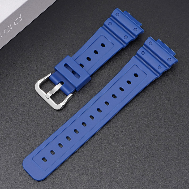Blue-silver buckle