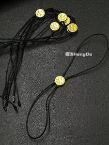 衣類用カスタムロゴ衣服シールロック可能タグストリングカラフルプラスチック製ハングタグストリング - Product Image 4