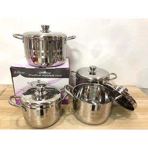 <strong>20</strong>/22/24/26cm Stainless Steel Pot Handle <strong>Set</strong> Cookware <strong>Set</strong> , Milk Pot, Stainless Steel Soup Pot <strong>Set</strong> <strong>of</strong> 4 Cooking Pot <strong>Sets</strong>