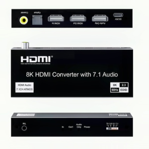 WODEXUN di alta qualità 8K ottico coassiale con 7.1 uscita Audio per HDMI a per HDMI convertitore & Audio estrattore - Product Image 6