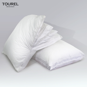 Nhà Máy Giá Khách Sạn Chất Lượng Tinh Khiết Bông Mềm Mại Thoáng Khí Cổ Hỗ Trợ Có Thể Điều Chỉnh Chiều Cao Giường Gối Lõi - Product Image 4