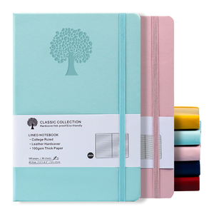 <strong>Custom</strong> <strong>Printed</strong> Logo A5 Size Soft PU Leather <strong>Notebook</strong> Set Business Style for Office School Paper Cover Journal Diary Gift Set - Product Image 2
