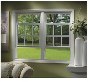 Büyük yedek çift sürme pencereler 24w X 46h üçlü Pane kasırga darbe renkli ekran Windows 3X5 çift sürme pencereler - Product Image 5