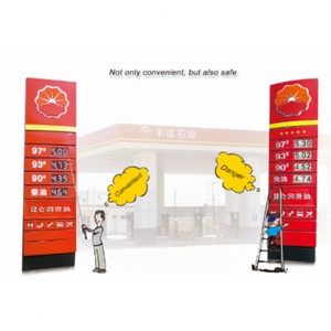 Einzelwort-Magnetische Sieben-Segment-Anzeige Digitale Anzeigetafel - Product Image 3