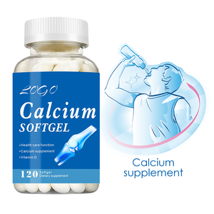 OEM ODM Non-GMO gluten Free แคลเซียม softtgels 1200มก. พร้อมวิตามิน D3แคลเซียมแคปซูล - Product Image 6