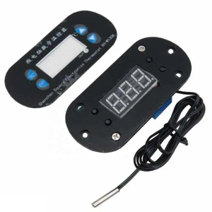 Controlador de temperatura del interruptor del termostato de la pantalla digital LED dual ajustable del XH-W1308 para 12V AC 110V-220V Sensor de calor frío - Product Image 4