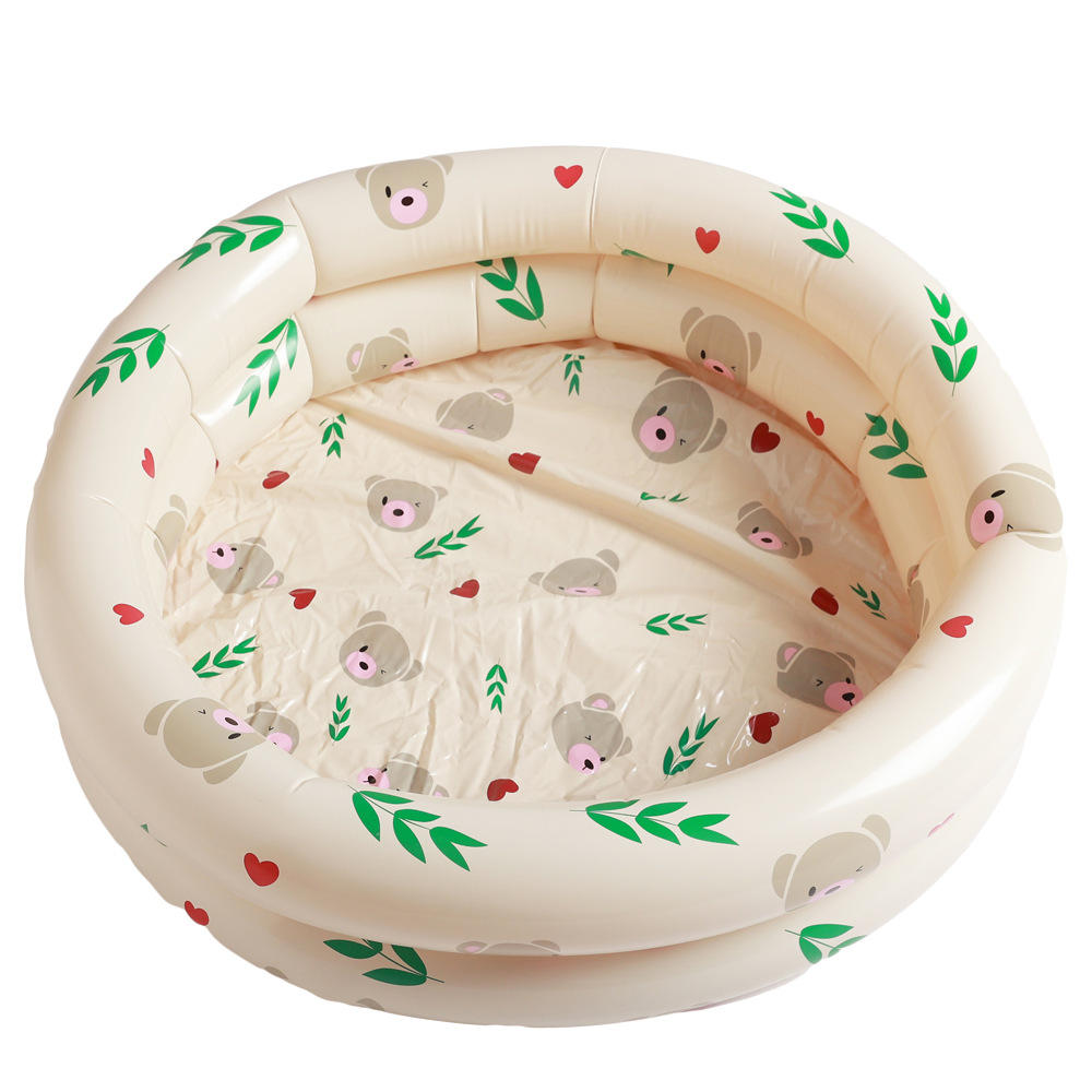 Piscina de agua con forma de osito beige (en bolsa)