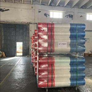 Tarım kullanımı yeşil ve beyaz mısır silaj yuvarlak balya makinesi <span class=keywords><strong>Net</strong></span> Wrap Hdpe Wrap