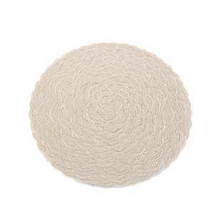 北欧风格家用桌垫，带隔热防烫发编织加厚杯垫，用于餐桌 - Product Image 1