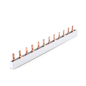 C45/<strong>DZ47</strong> Copper Mcb Bus bar Terminal <strong>2p</strong> Circuit Breaker 100A Busbar Copper 1.8*8mm Switch Connection - Product Image 1