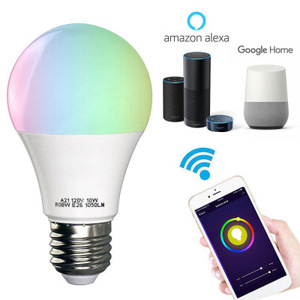 Smart Home <strong>Lights</strong> APP Control Dimmable Multicolored Color Changing Rgbw E27 Smart LED <strong>Light</strong> Bulbs - Product Image 2
