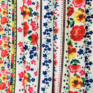 Wholesale Manufacture 100&amp; Polyester Flower <strong>Pattern</strong> Custom Digital <strong>Print</strong> Fabric for Dresses. - Product Image 2